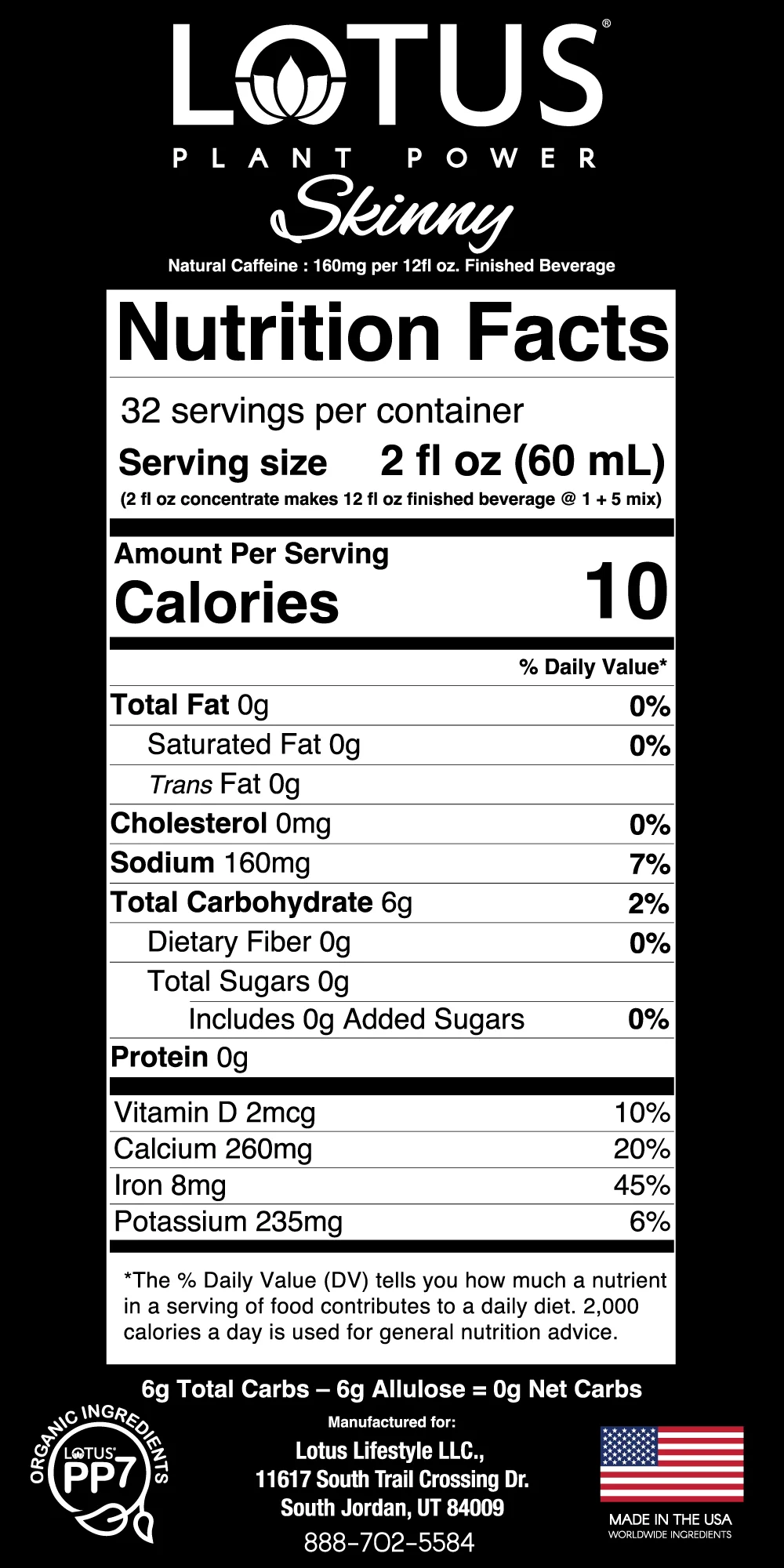 Purple Lotus Plant Power Zero Sugar Concentrate - Image 3